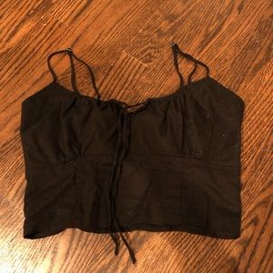Crop tank top from brandy Melville